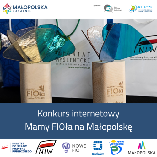 Obraz główny aktualności o tytule Rusza konkurs internetowy Mamy FIOła na Małopolskę 