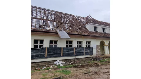 Trwa II etap rozbudowy Szkoły Podstawowej w Libertowie