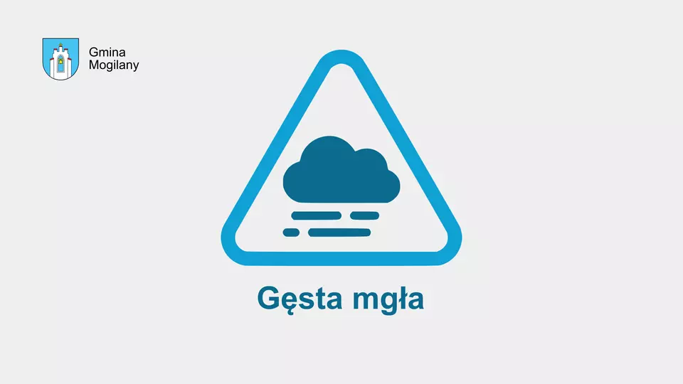 OSTRZEŻENIE METEOROLOGICZNE - GĘSTA MGŁA 01.12.2025 R.