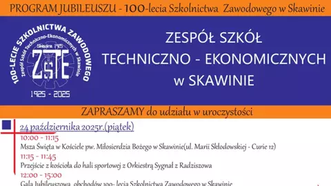 ZST-E w Skawinie. 100-lecie szkolnictwa zawodowego