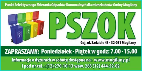 Wójt Gminy Mogilany Jerzy Przeworski