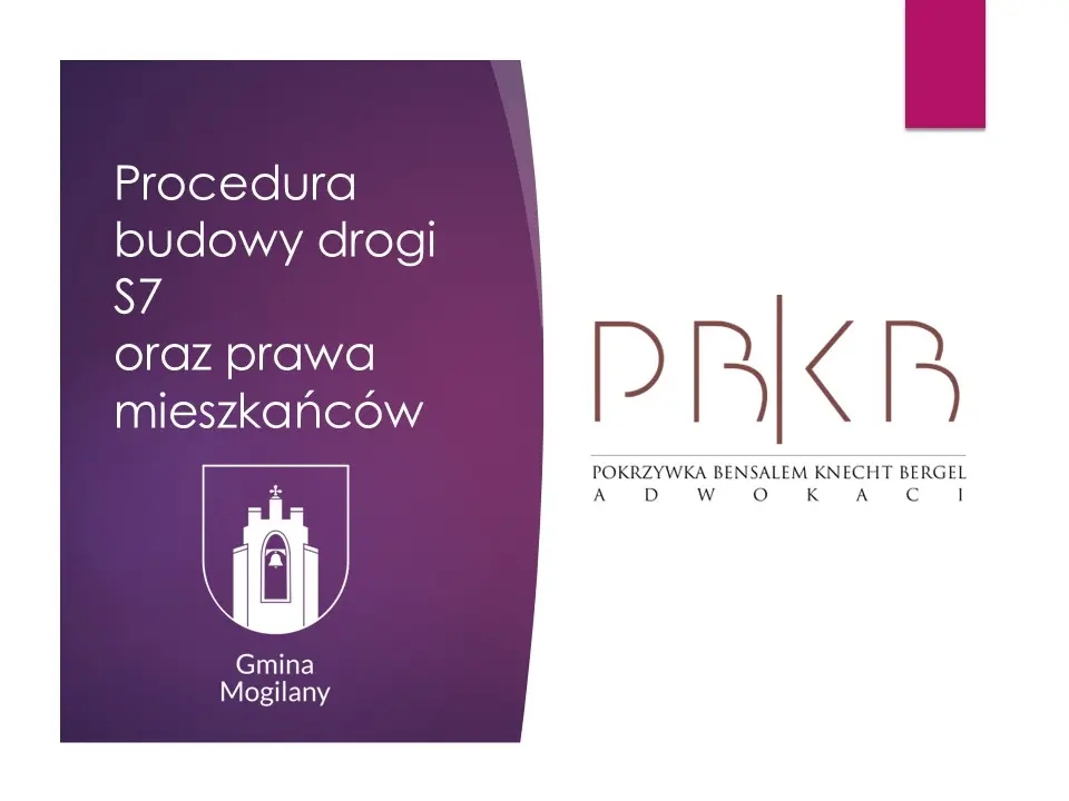 Konsultacje prawne w sprawie budowy drogi S7 - relacja ze spotkania