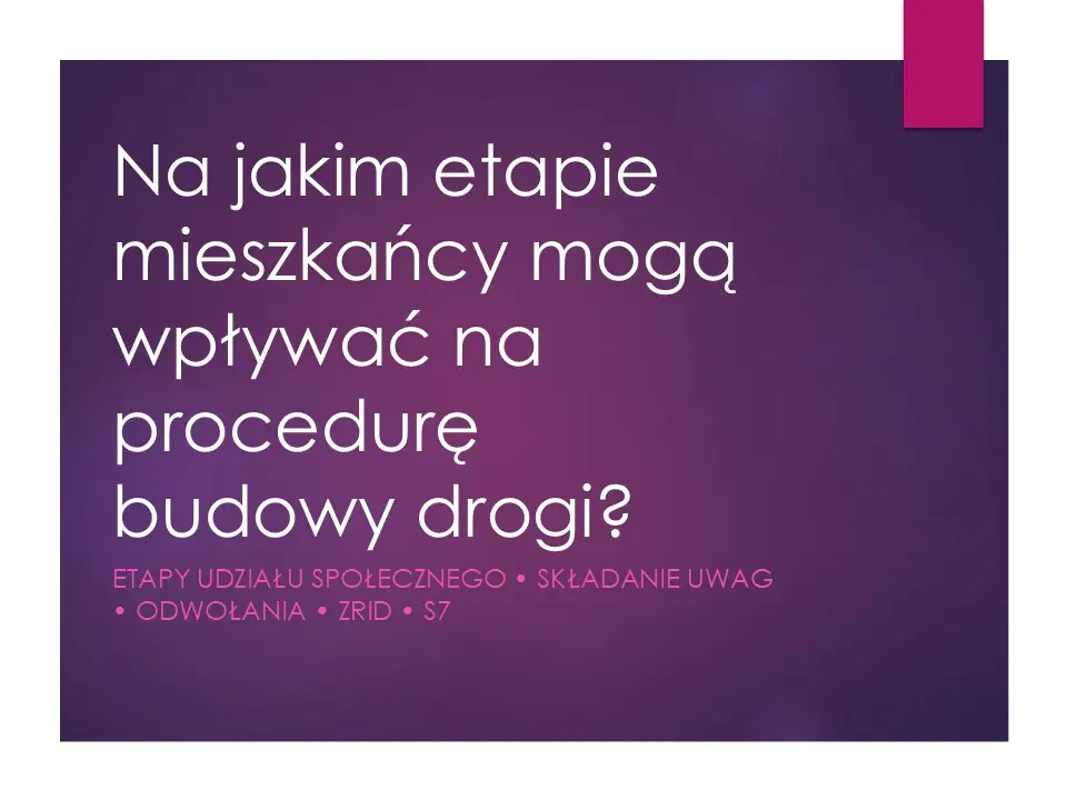 Konsultacje prawne w sprawie budowy drogi S7 - relacja ze spotkania