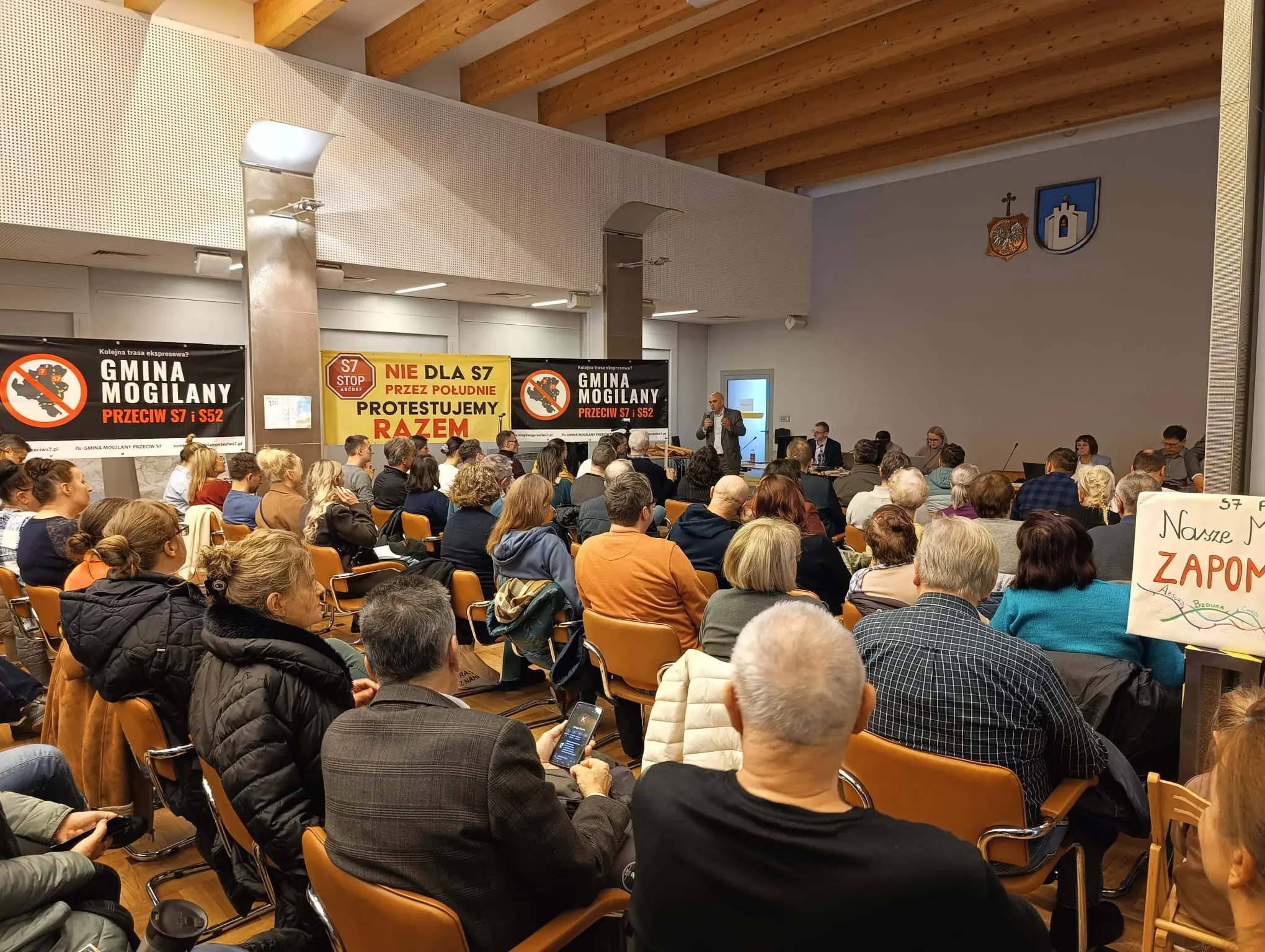 Konsultacje w sprawie budowy drogi S7 w Mogilanach