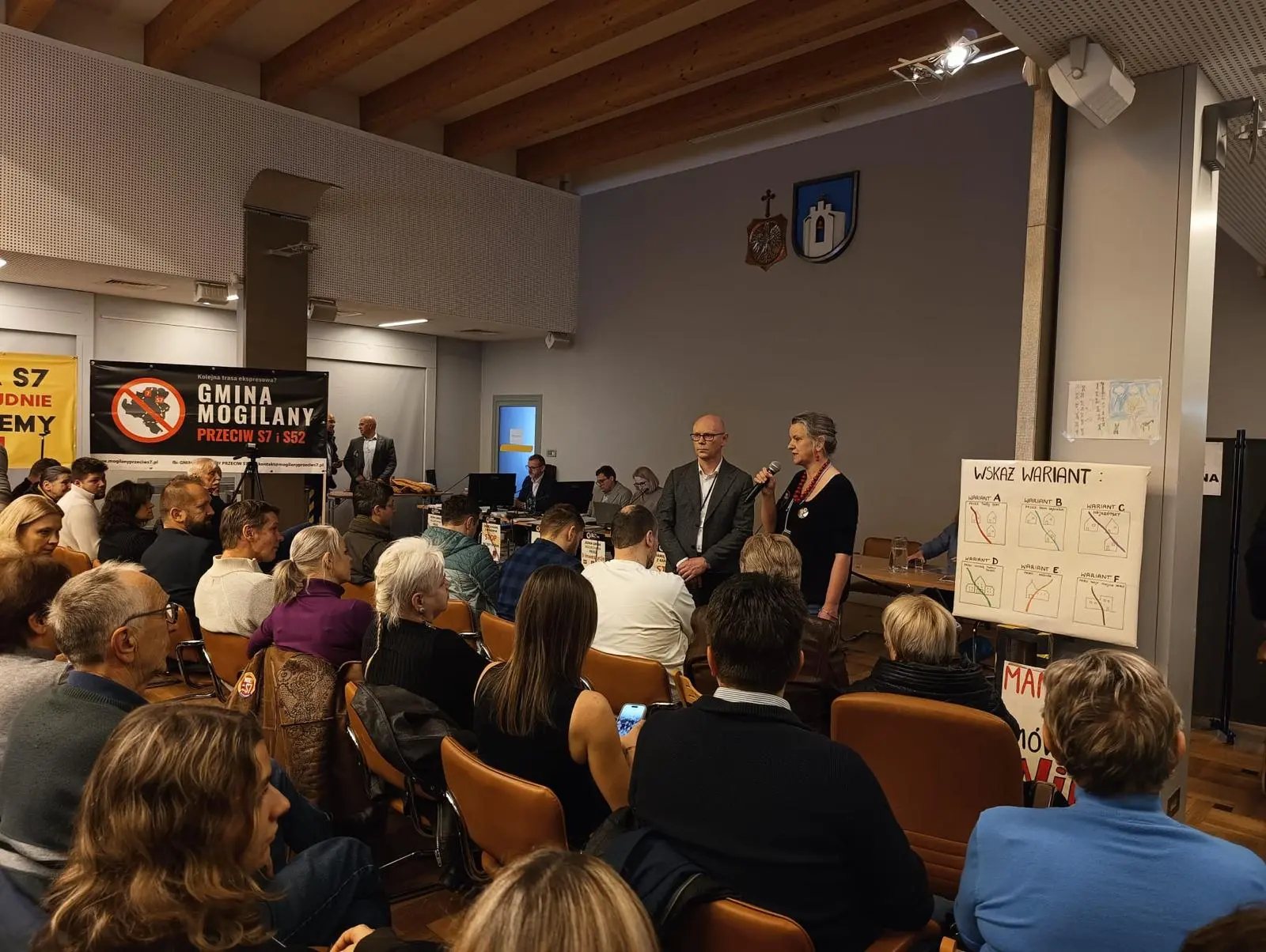 Konsultacje w sprawie budowy drogi S7 w Mogilanach