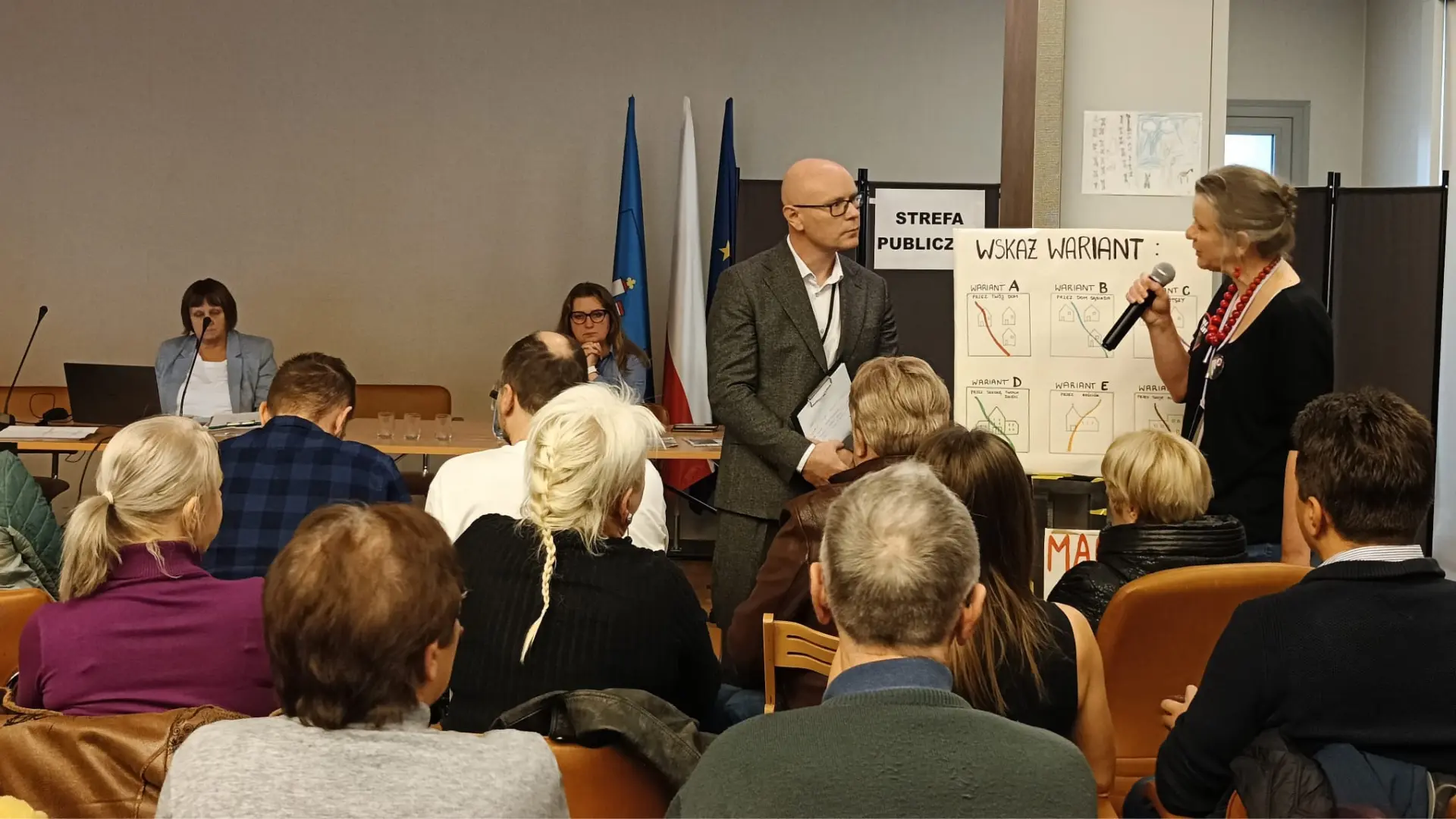 Spotkanie w sprawie budowy drogi S7 w Mogilanach