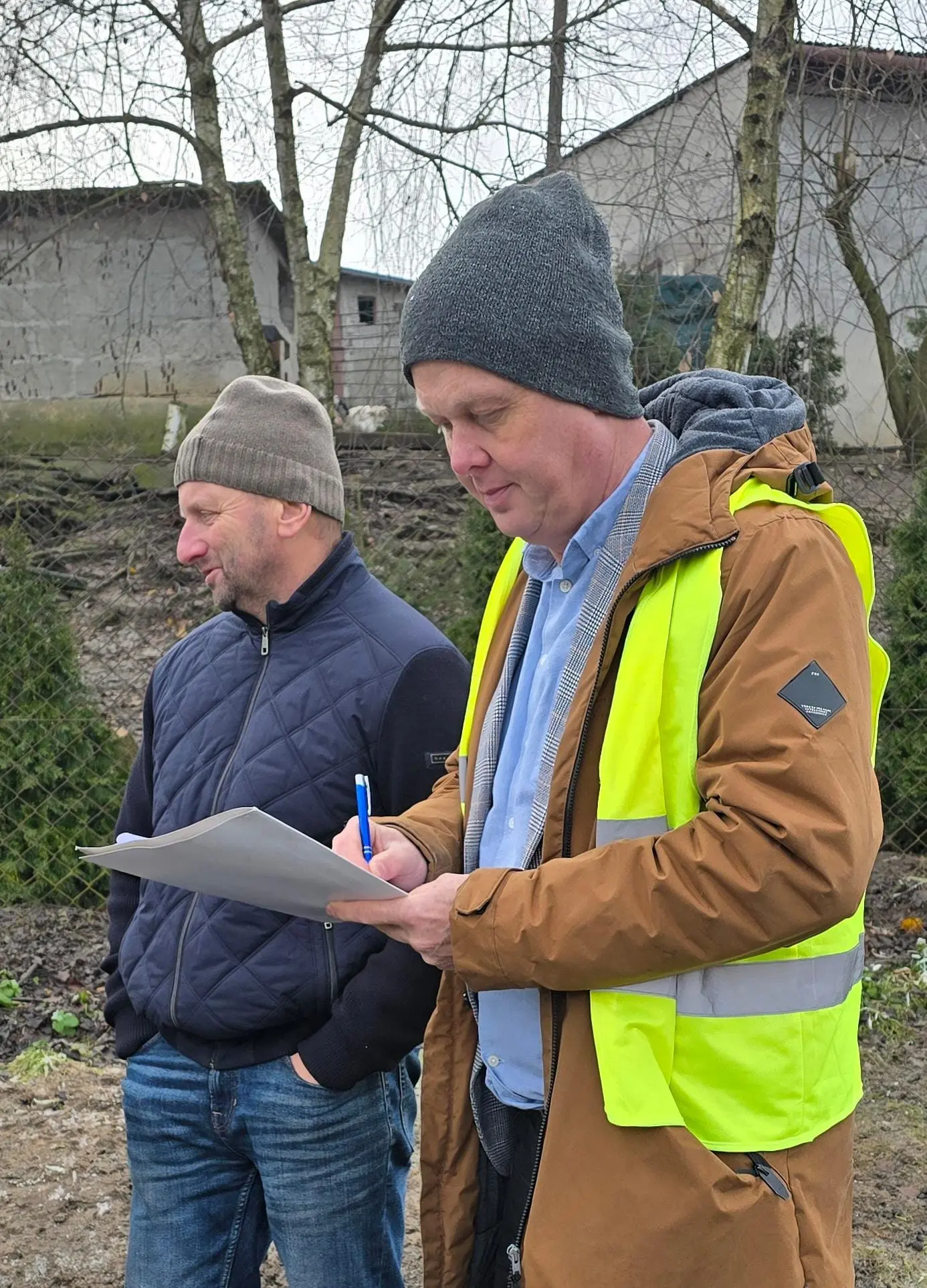 Ul. Zacisze w Chorowicach