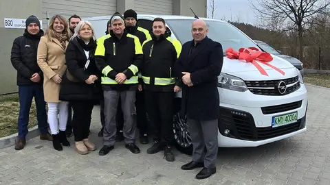 Referat Obsługi Komunalnej został doposażony w elektryczny samochód