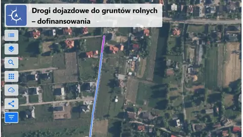 mapa dróg małopolski