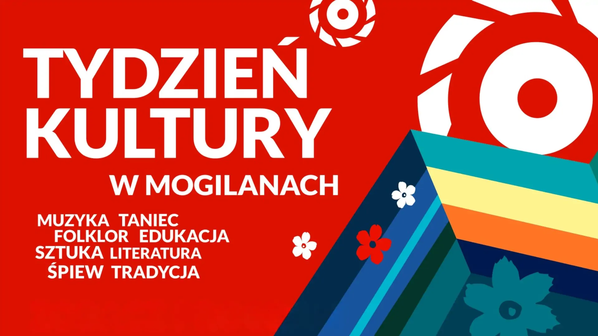 Plakat Tygodnia Kultury w Mogilanach
