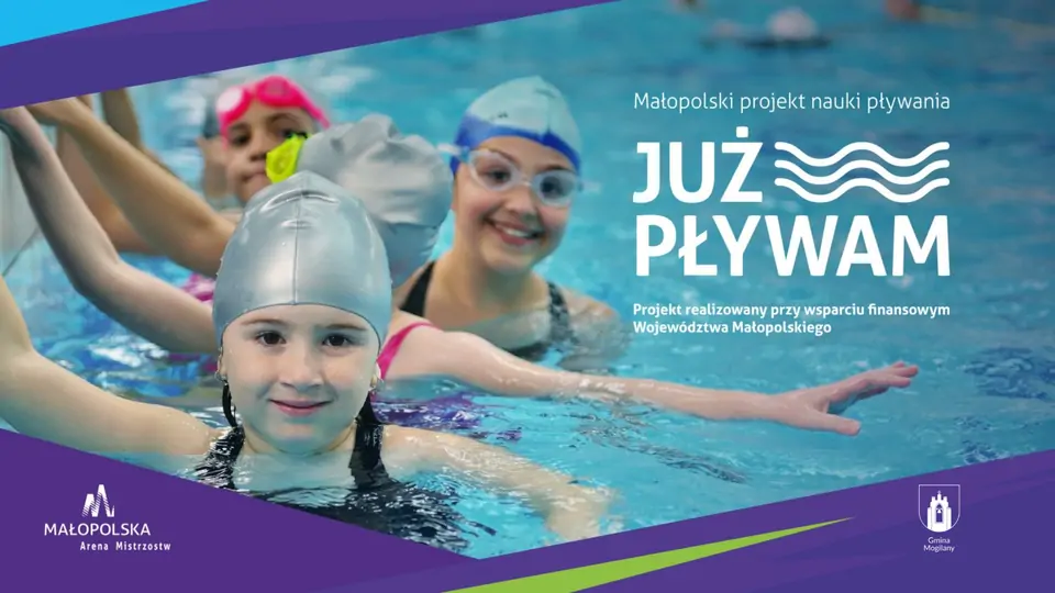 Gmina Mogilany dołączyła do projektu „Już pływam”
