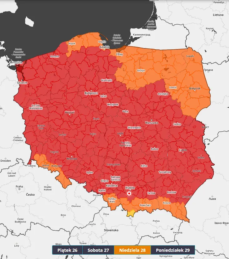 upałą