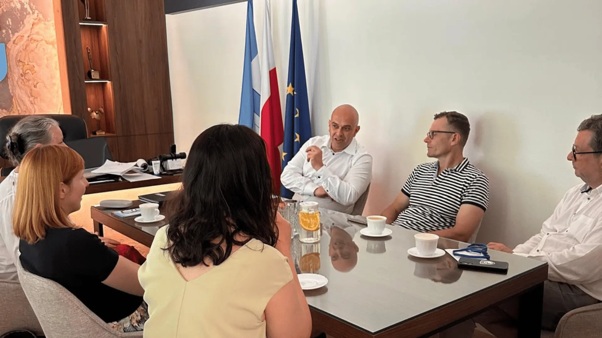 spotkanie Wójta Gminy Mogilany z przedstawicielami społeczeństwa
