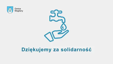 grafika i napis: dziękujemy za solidarność