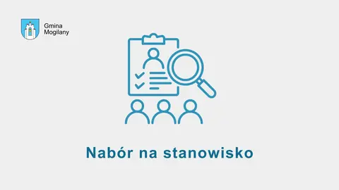 grafika i napis: nabór dla stanowisko