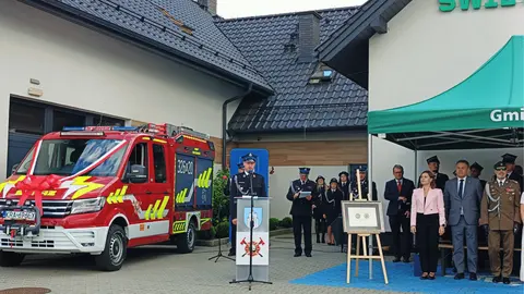 Zdjęcie przedstawiające część oficjalną obchodów.