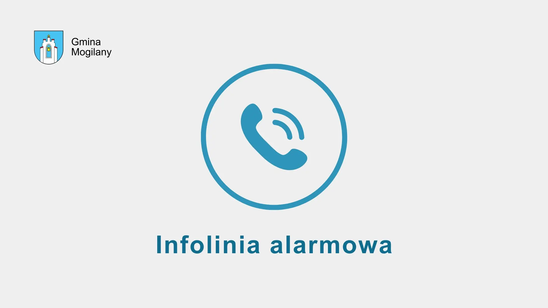 Grafika z napisem: Informacja