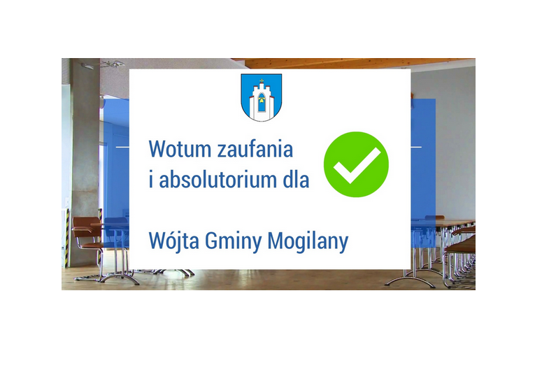 plakta z napisem wotum