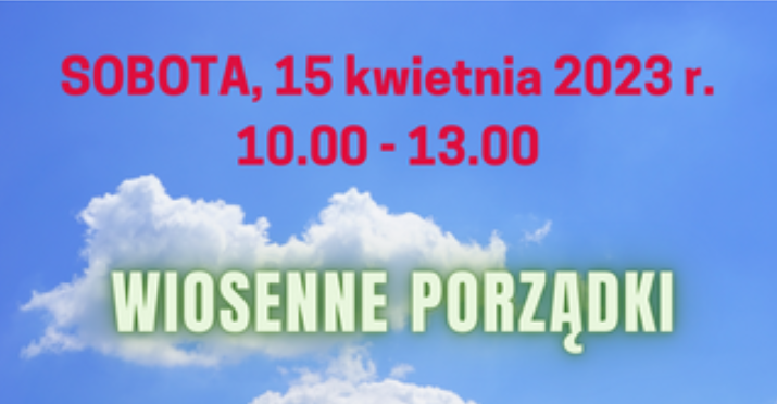 Wiosenne porządki