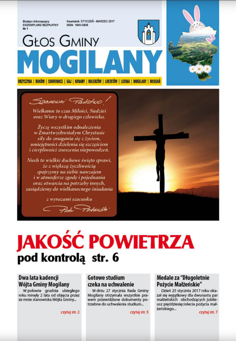 Głos Gminy Mogilany styczeń