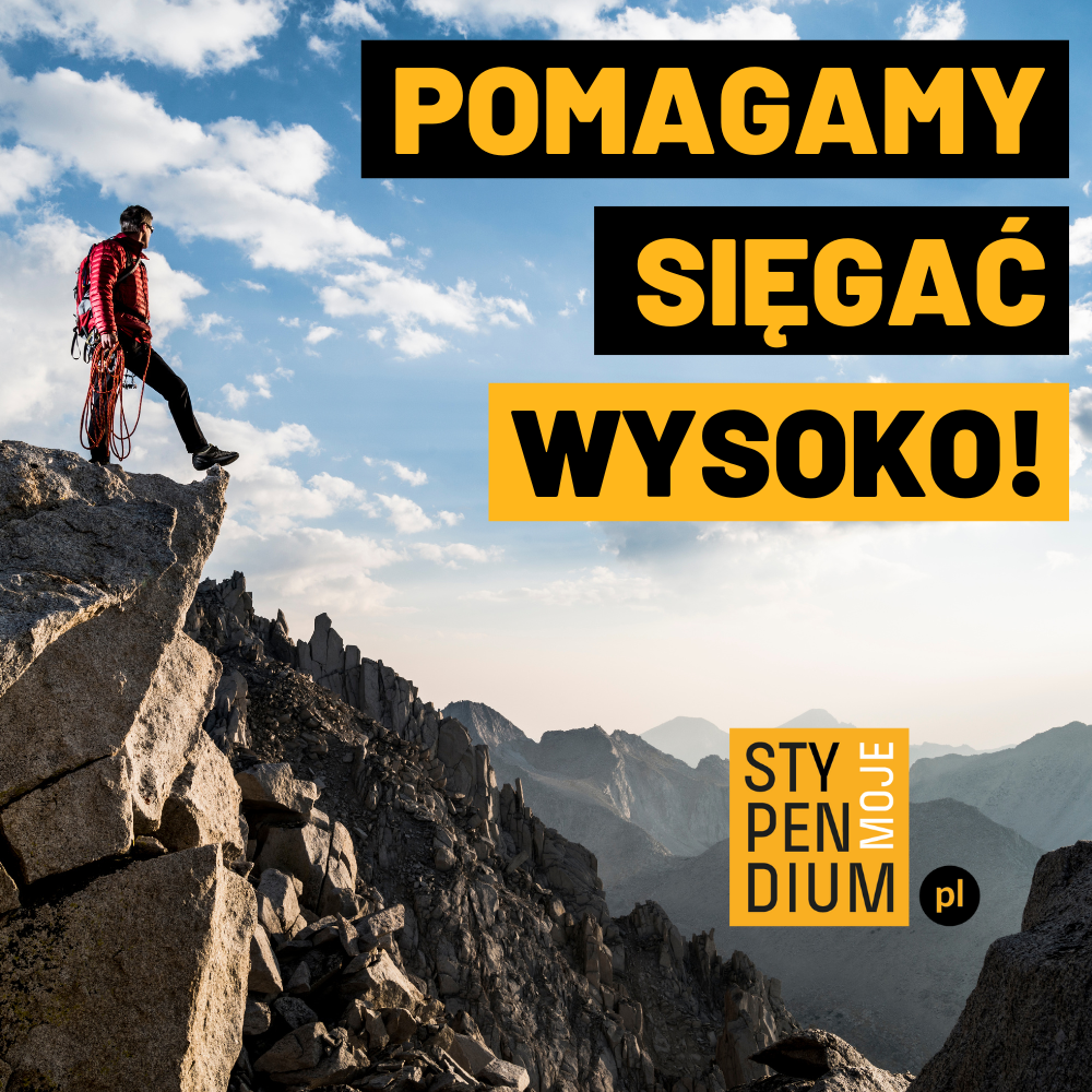 plakat przedstawiający góry