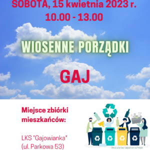 wiosenne  porządki