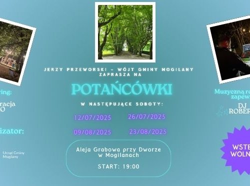 Obraz główny aktualności o tytule Zapraszamy na potańcówki w Alei Grabowej