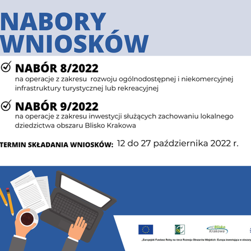 Obraz główny aktualności o tytule Ogłoszenie o naborze nr 9/2022 