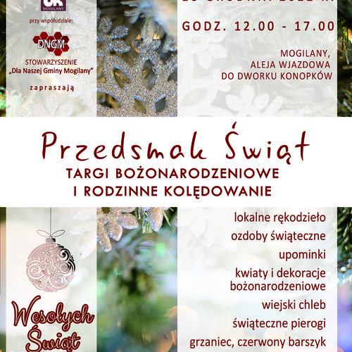 Obraz główny aktualności o tytule Przedsmak Świąt 