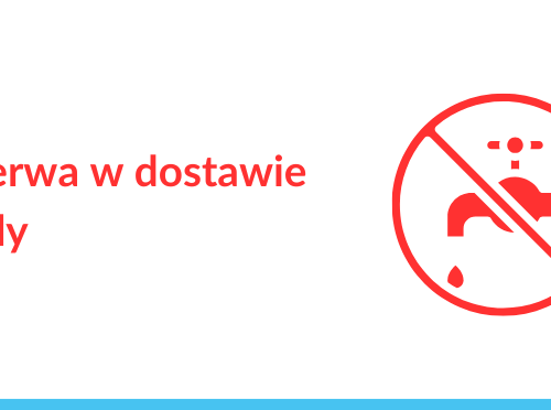 Obraz główny aktualności o tytule Przerwa w dostawie wody we Włosani i Konarach w dniu 21 marca 2025 r. 