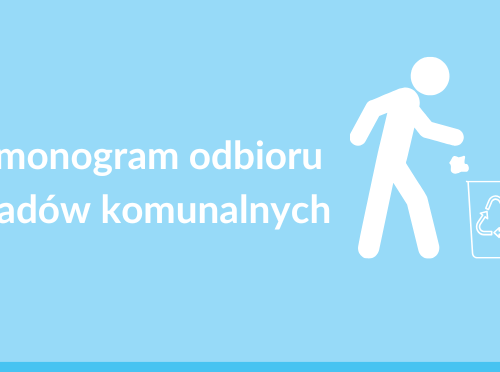 Obraz główny aktualności o tytule Harmonogram odbioru odpadów komunalnych na 2025 rok 