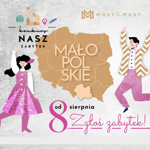 Obraz główny aktualności o tytule Konkurs Nasz Zabytek 