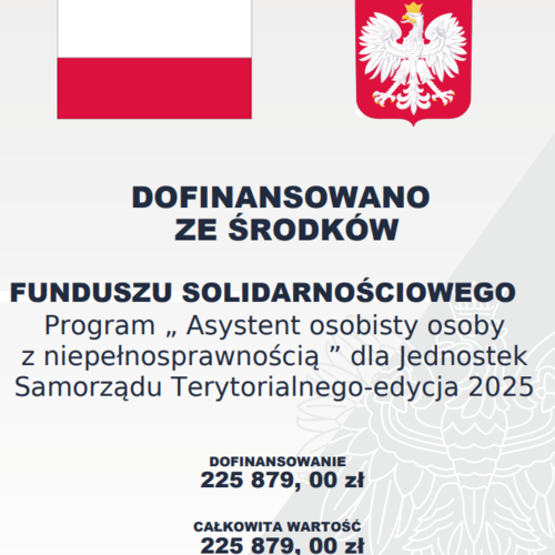 Obraz główny aktualności o tytule „Asystent osobisty osoby z niepełnosprawnością” dla Jednostek Samorządu Terytorialnego – edycja 2025 