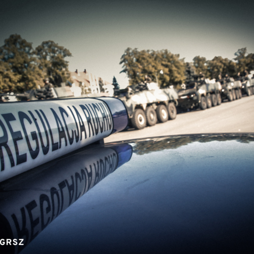 Obraz główny aktualności o tytule Uwaga! Od 12 lutego wzmożony ruch kolumn pojazdów wojskowych 