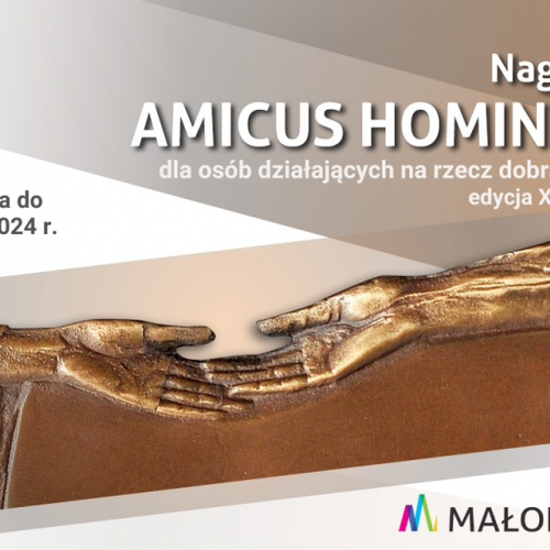 Obraz główny aktualności o tytule PRZYJACIEL CZŁOWIEKA - ZGŁOŚ KANDYDATA DO NAGRODY AMICUS HOMINUM 